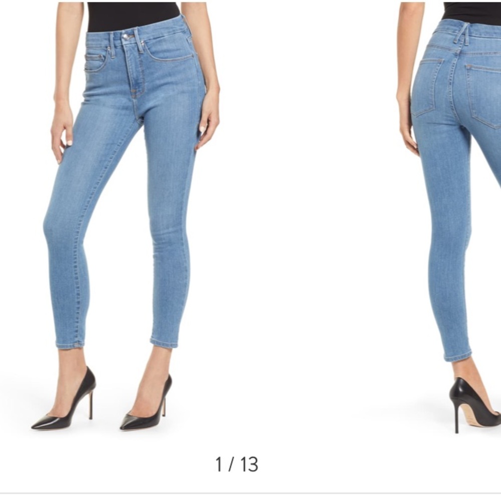 Good Legs High Waist Ankle Skinny Jeans